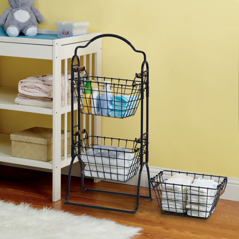 Gourmet Basics By Mikasa Pacific 3 Tier Market Basket | Wayfair
